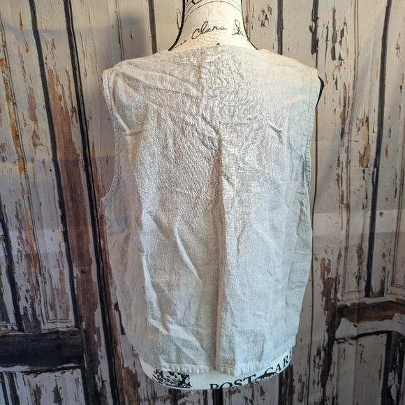 Vintage linen Via Vai By Pollero top - Picture 11 of 11